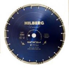 Диск универсальный Hilberg турбо-сегментный серия Universal Laser 350*10*25,4/12 mm